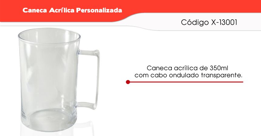 Categoria de Brindes Canecas Acrílicas