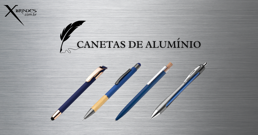 Categoria de Brindes Canetas de Alumínio 