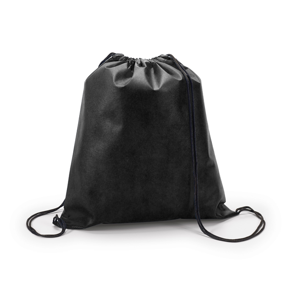 Mochila Saco Non-Woven TNT - Cor Preto