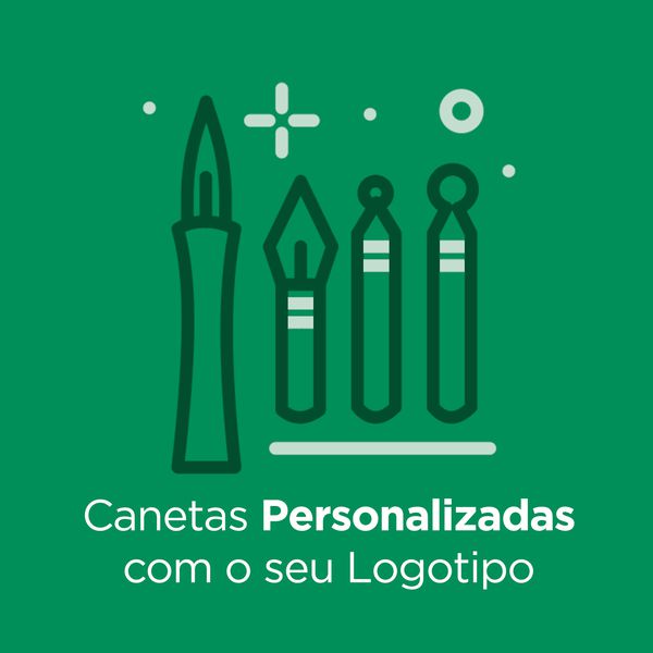 Canetas Personalizadas com o seu Logotipo