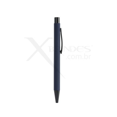 Conheça o Brinde Caneta Corpo em Metal Esferográfica Azul e Acionamento por clique X01018