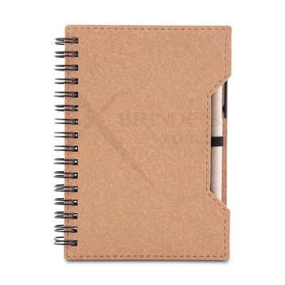 Conheça o Brinde Caderno de capa dura em papelão com Caneta esferográfica X15364