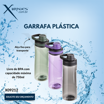 Garrafa Plástica em policarbonato Livre de BPA X09212