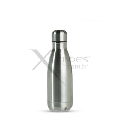 Conheça o Brinde Garrafa Térmica de Inox 350ml Personalizada