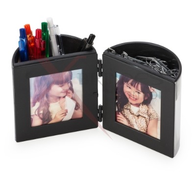 Conheça o Brinde Porta Caneta com Porta Fotos Personalizado