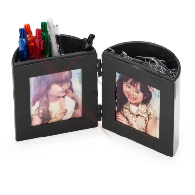 Porta Caneta com Porta Fotos Personalizado