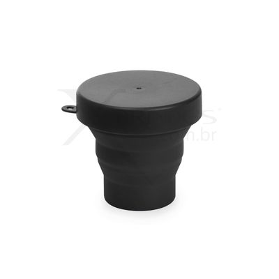 Copo retrátil de 150 ML em silicone livre de BPA X18636