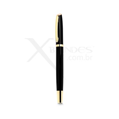 Conheça o Brinde Caneta Inteiramente Em Metal Com Carga Roller X14085