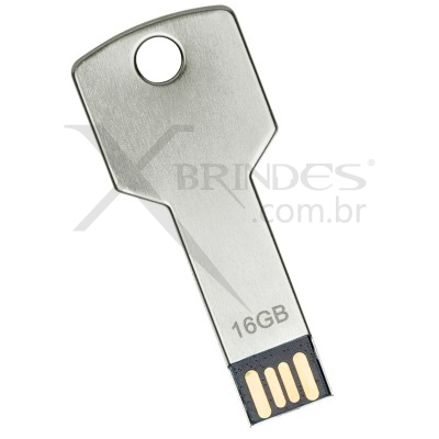 Conheça o Brinde Pen Drive Chave Personalizado - 4GB