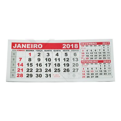 Conheça o Brinde Folhinha Calendário Personalizada