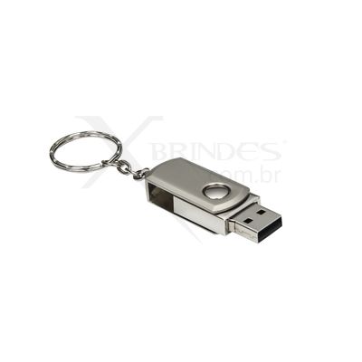 Conheça o Brinde Mini Pen Drive Giratório Personalizado - 4GB