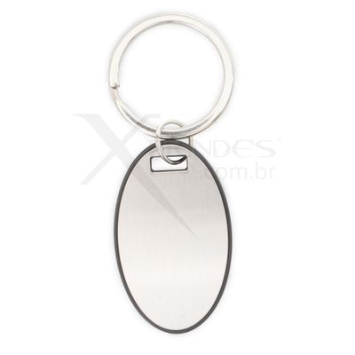  Chaveiro com Chapa metálica Personalizável X18692 