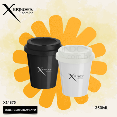 Copo feito em Plástico com capacidade de 350ml X14875