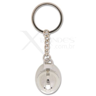 Chaveiro de Metal Modelo Capacete de segurança EPI  X10872