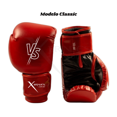 Conheça o Brinde LUVAS DE BOXE PERSONALIZADA MODELO CLASSIC DE ALTA QUALIDADE 