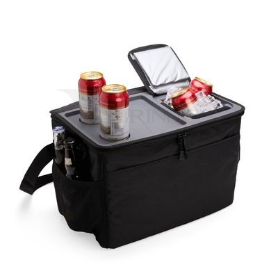 Conheça o Brinde Bolsa térmica confeccionada em poliéster 840D capacidade de até 33 litros X09150