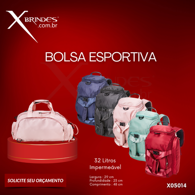 Bolsa Esportiva com capacidade de 32 Litros X05014