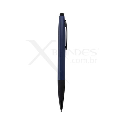 Conheça o Brinde Caneta corpo em Metal com ponteira Touch e Acionamento por Rotação X15004