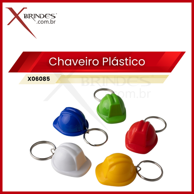 Chaveiro em formato de capacete de segurança X06085