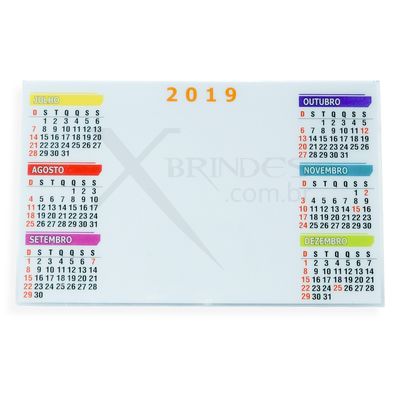 Conheça o Brinde Calendário Plástico de Mesa Personalizado