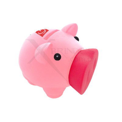 Cofrinho Porco feito em Vinil Personalizado XMBB-1017