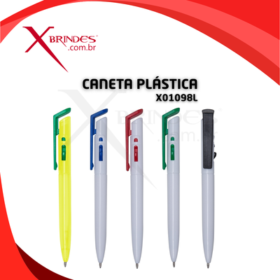 Caneta Plástica Leitosa
