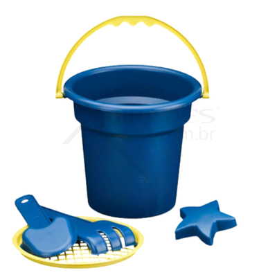 Baldinho Plástico de Praia Personalizado XMBB-1001