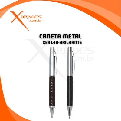 Conheça o Brinde Caneta De Metal Brilhante
