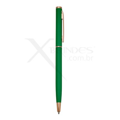 Conheça o Brinde Caneta corpo em metal com acionamento por rotação XA1802F 