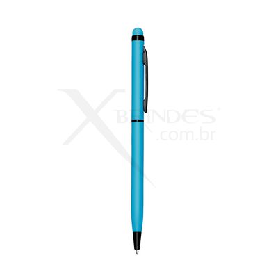 Conheça o Brinde Caneta Com Corpo Metal e ponteira touch screen X13546T 