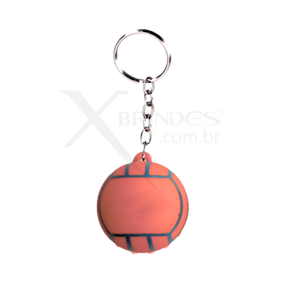 Chaveiro Anti-Stress Bola Vinil Vôlei Personalizado XMBB-1053