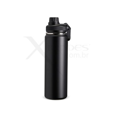 Garrafa térmica feita em inox com pintura eletrostática X08196