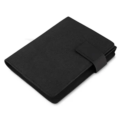 Caderno com Power Bank e Porta Documentos