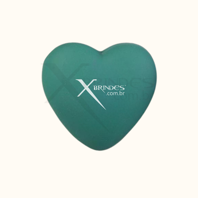 Coração Anti Stress Vinil Oco Personalizado XMBB-1018 